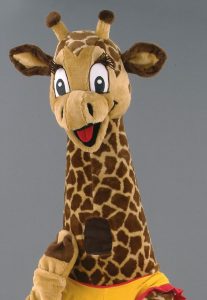 Mascota Girafa