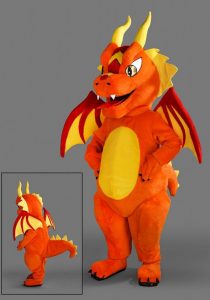 Mascota dragon
